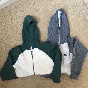 Lot of 2 Sweater Hoodies